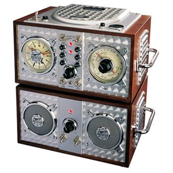 PolyConcepts 97074562M Spirit Of St. Louis Wooden Alarm Clock CD Radio PolyConcepts 97074562M Spirit Of St. Louis Wooden Alarm Clock CD Radio