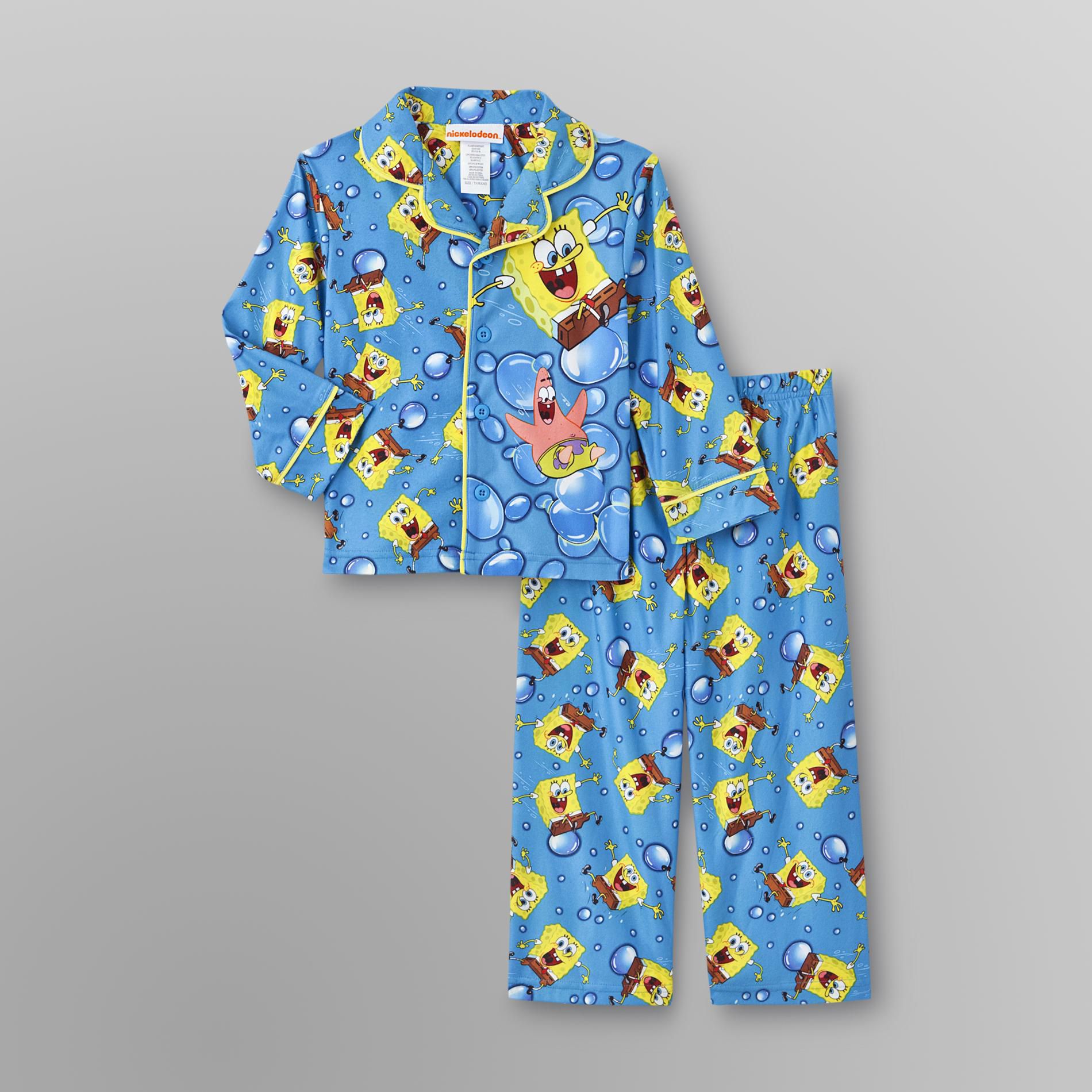Nickelodeon SpongeBob SquarePants Toddler Boy's Pajamas