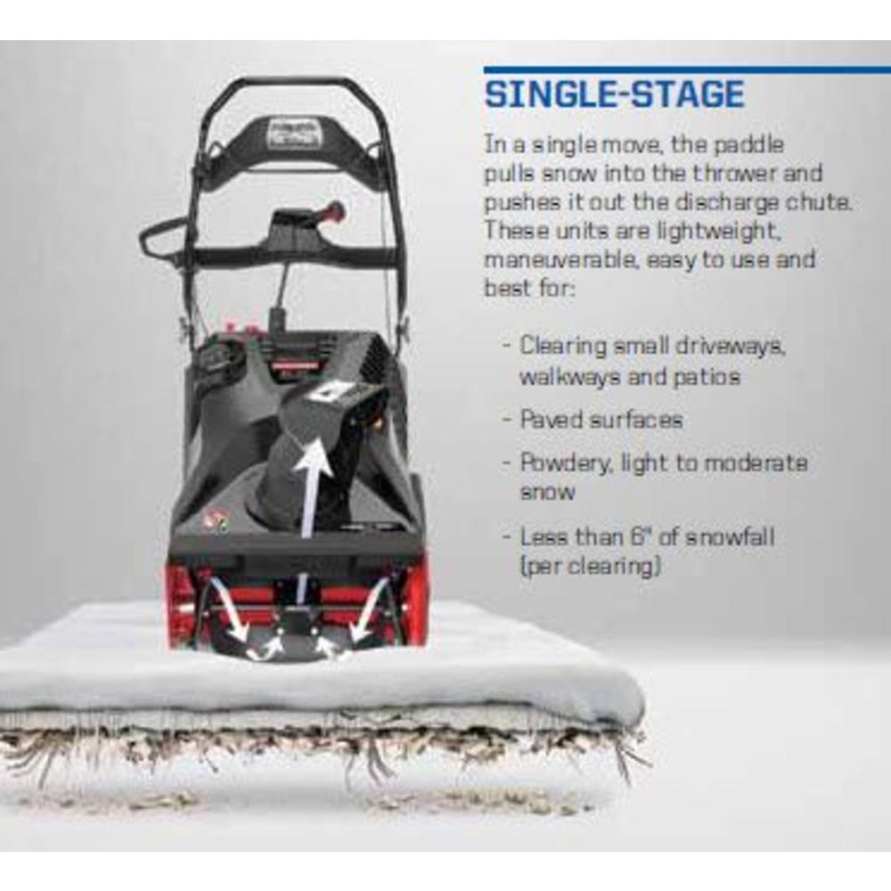 Craftsman 88782 21" 208cc* Single-Stage Snowblower w/ Electric Start