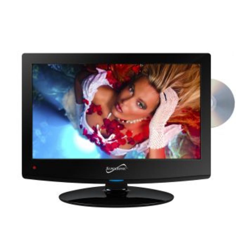 Supersonic 97076000M 15" Class LED HDTV with Built-in DVD Player -