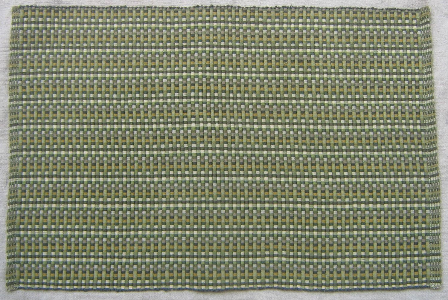 Cannon 21"x32" Cotton Kitchen Rug Sage
