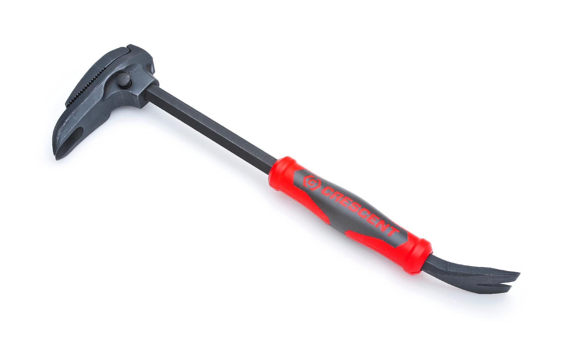 Crescent Adjustable Pry Bar, Nail Puller 16 Inch, Code Red