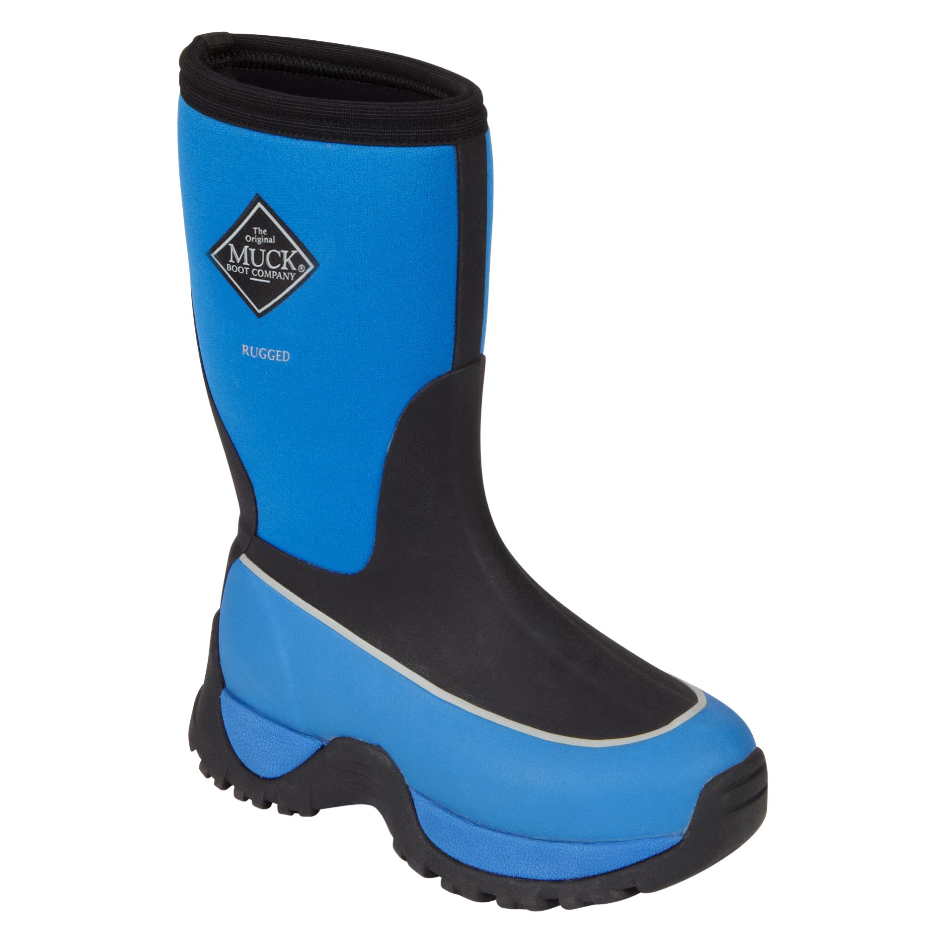 The Original Muck Boot Company Boy's Boot Rugged - Blue