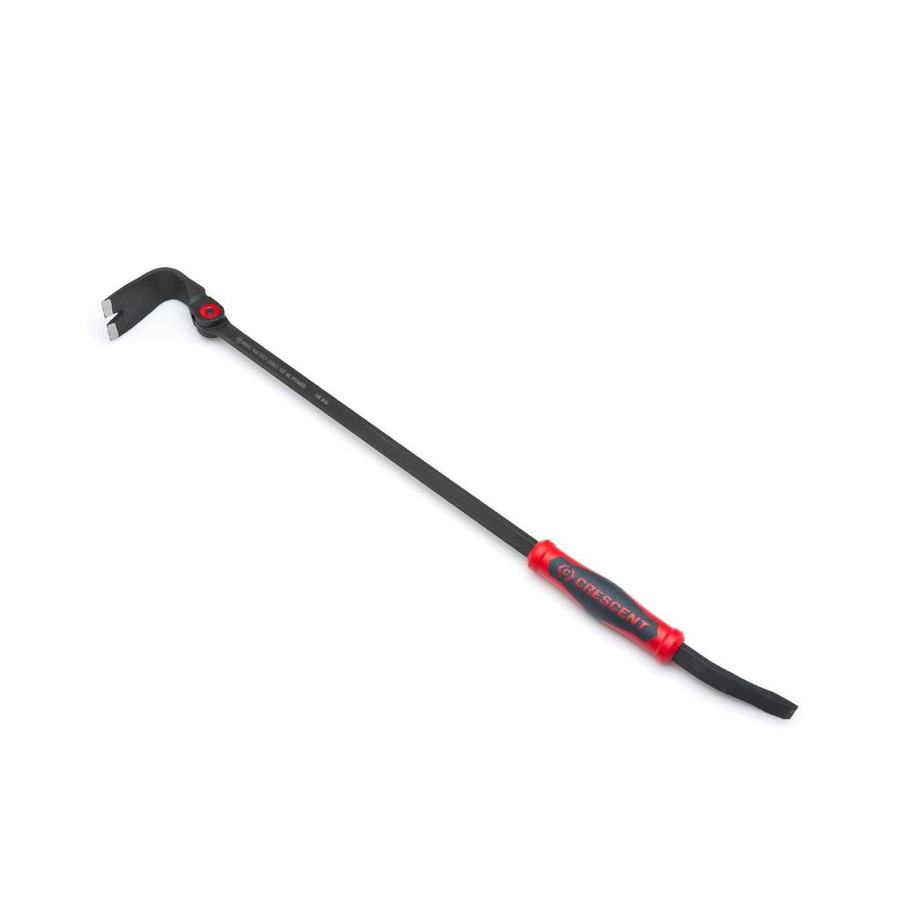 Crescent Indexing Flat Prybar 30 Inch, Code Red