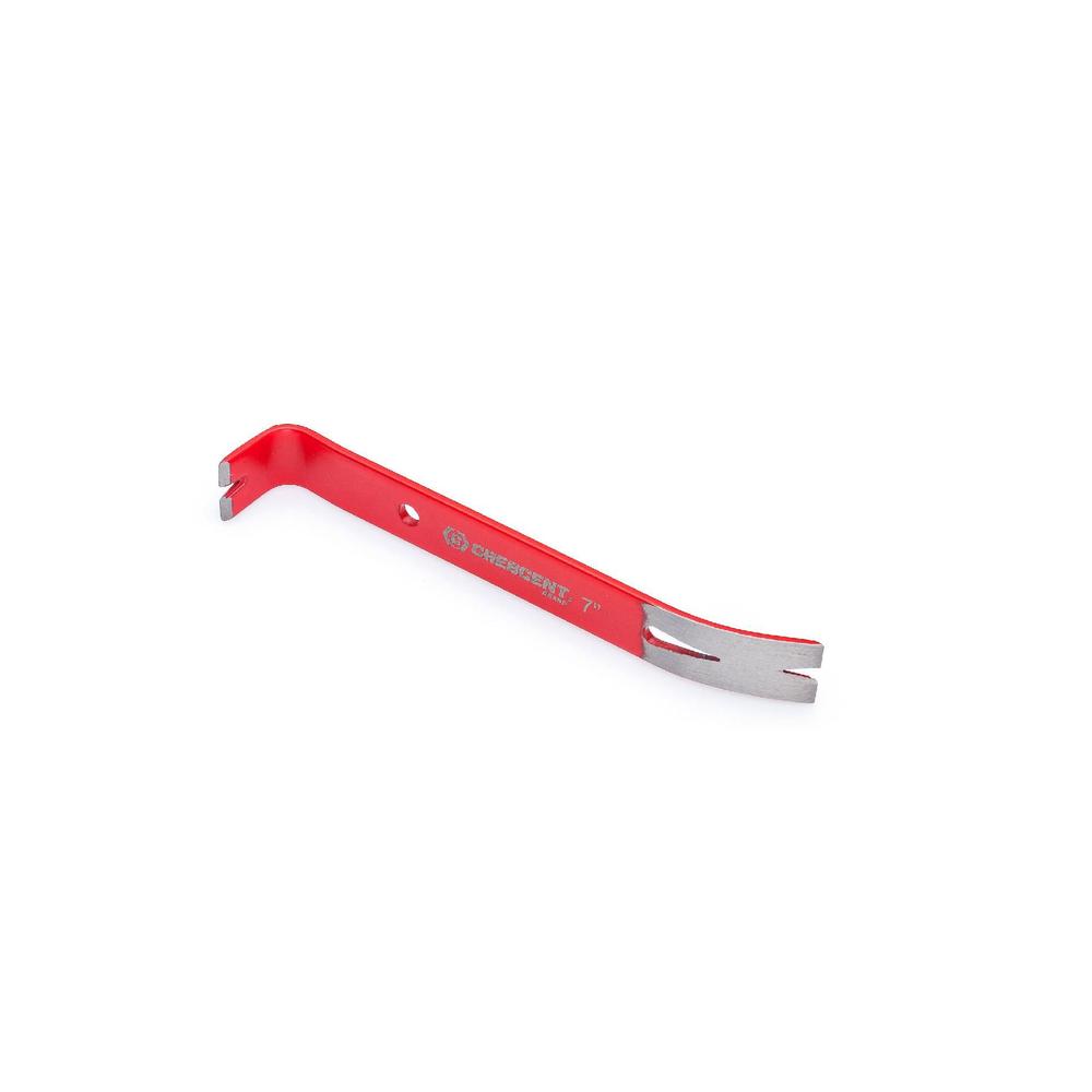Crescent 7" Flat Pry Bar - Code Red