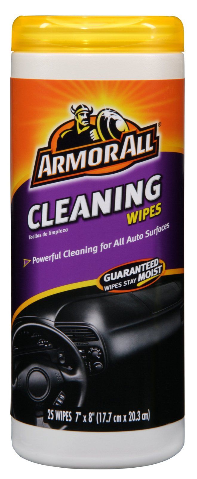 Armor All MULTI PURPOSE CLEANING WIPES 25CT
