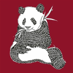 Los Angeles Pop Art Boy's Word Art T-Shirt - Endangered Species
