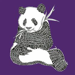 Los Angeles Pop Art Girl's Word Art T-Shirt - Endangered Species