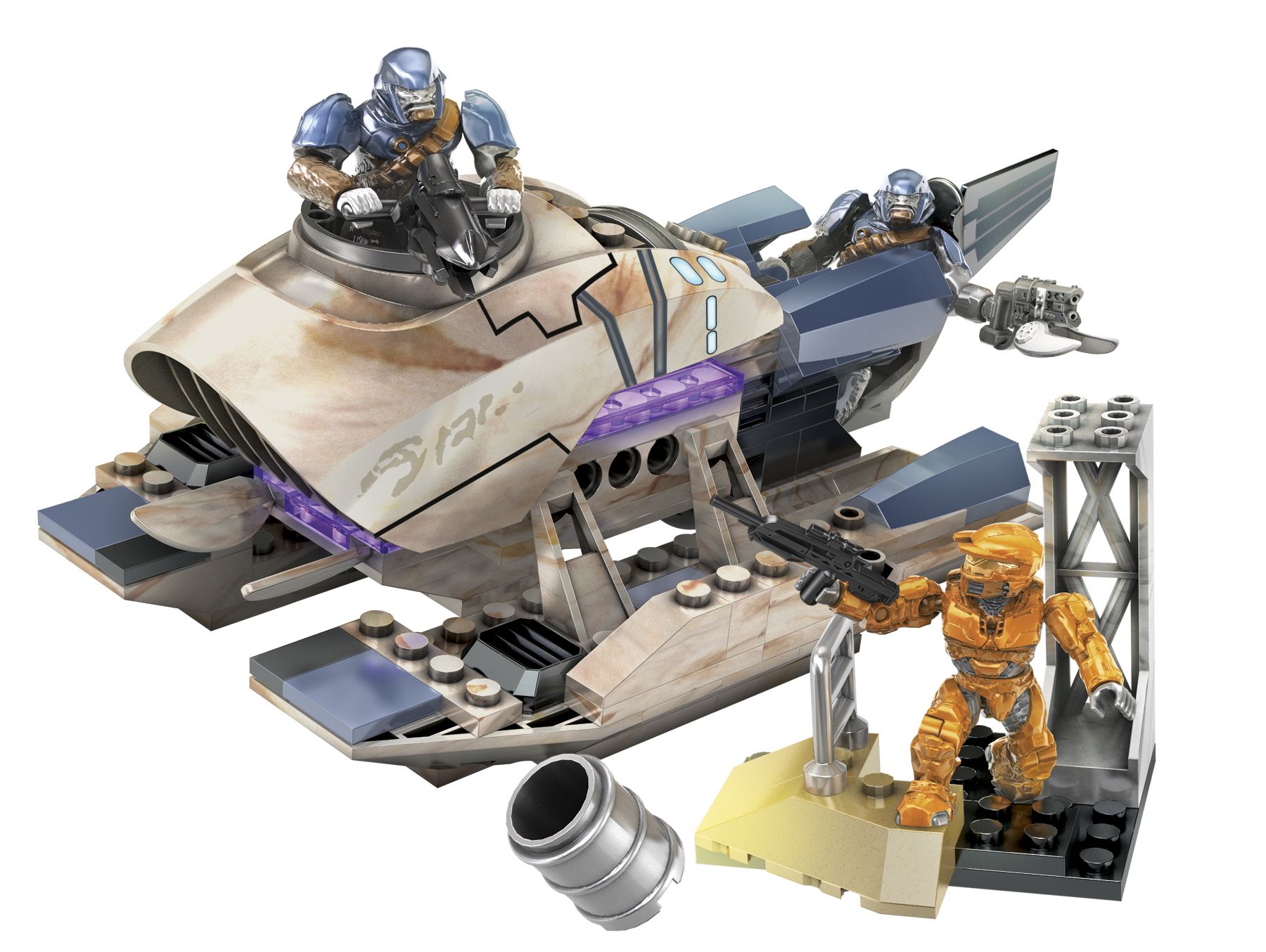 Manual de uso Mega Bloks set 96869 Halo Prowler bruto