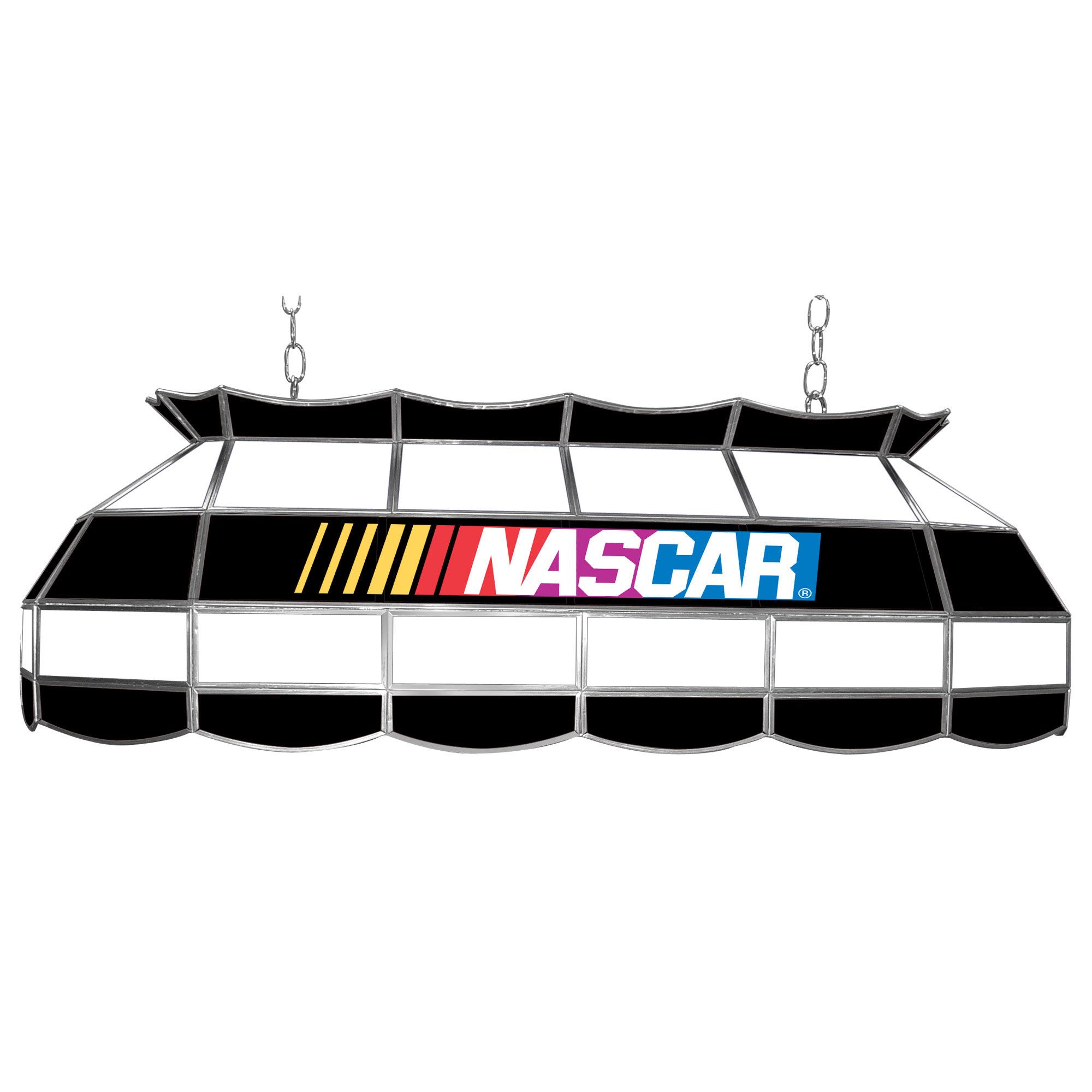 NASCAR Logo 40 inch Stained Glass Tiffany Style Lamp