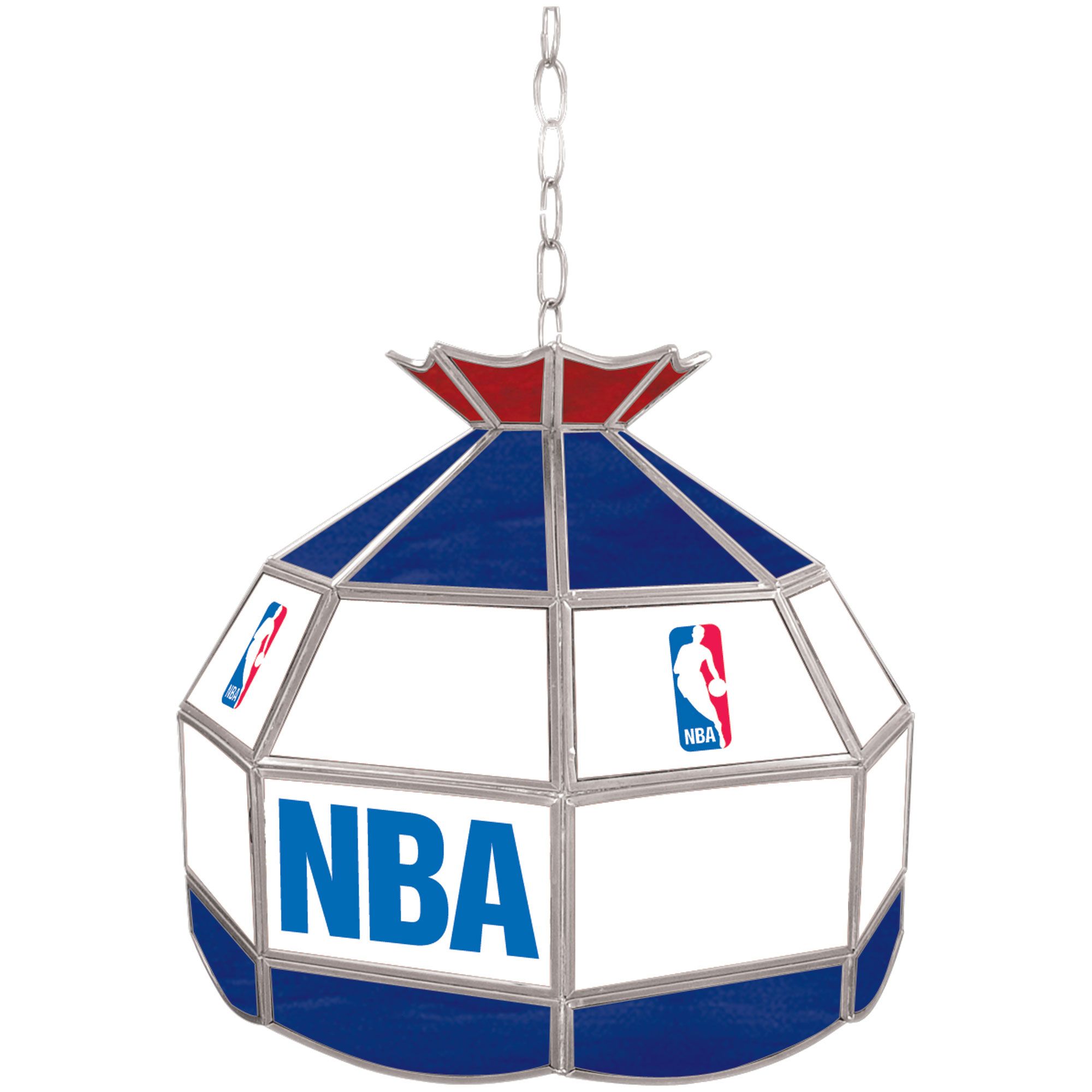 NBA(CANONICAL) Logo with All Teams 16 inch Stained Glass Tiffany Lamp