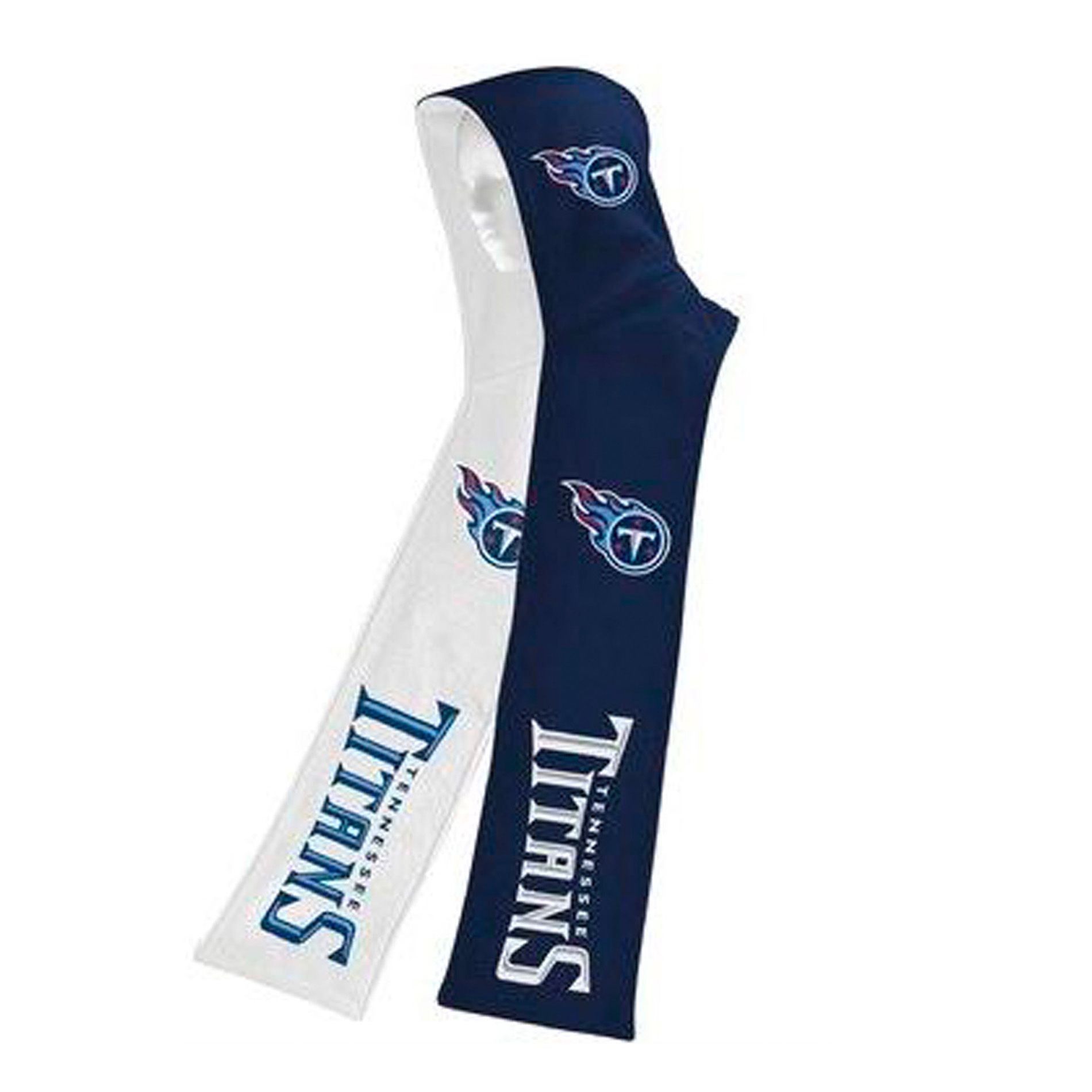 Little Earth Tennessee Titans Fleece Reversible Hooded Scarf