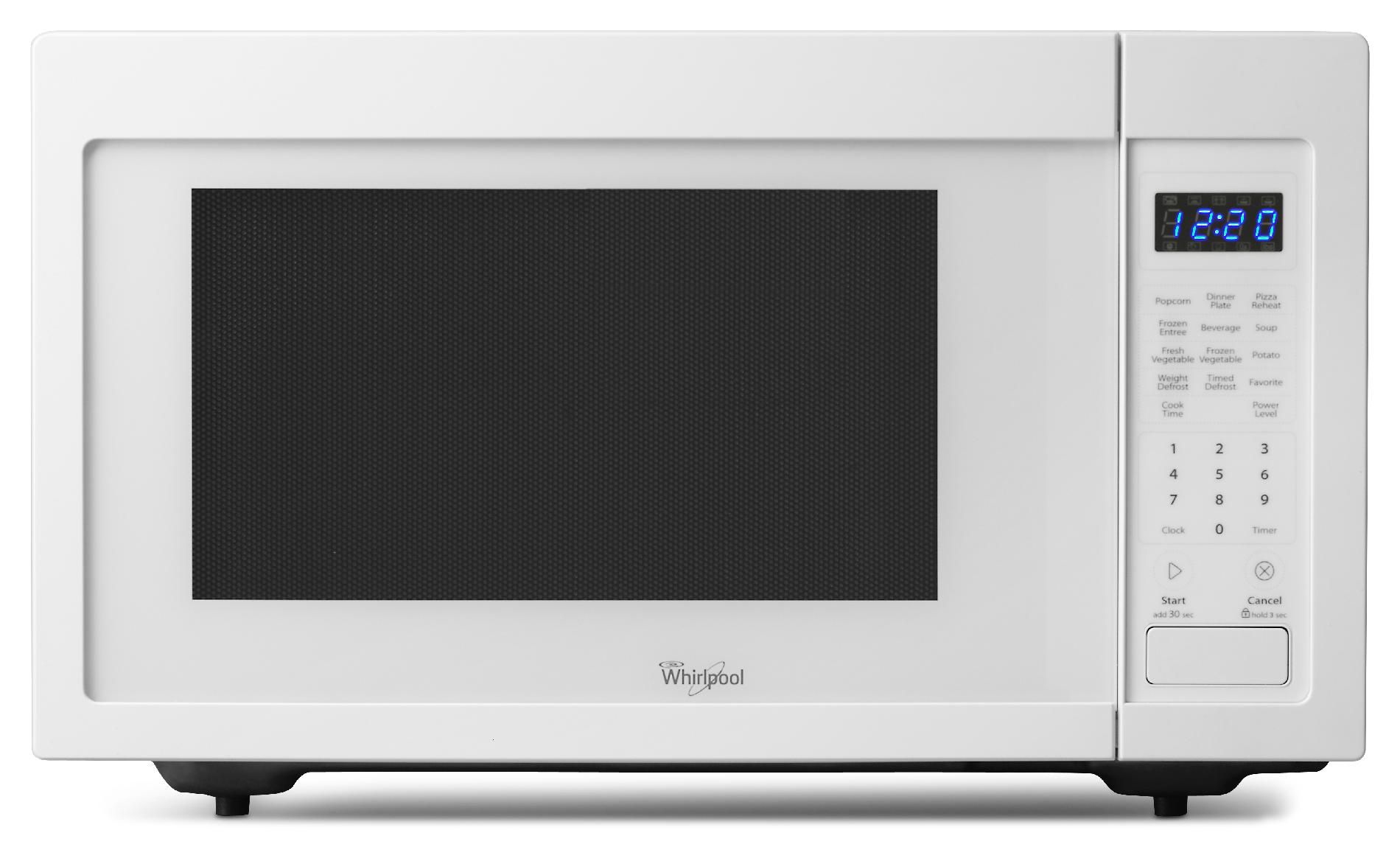 Whirlpool WMC30516AW 1.6 cu. ft. 1,200W Countertop Microwave - White
