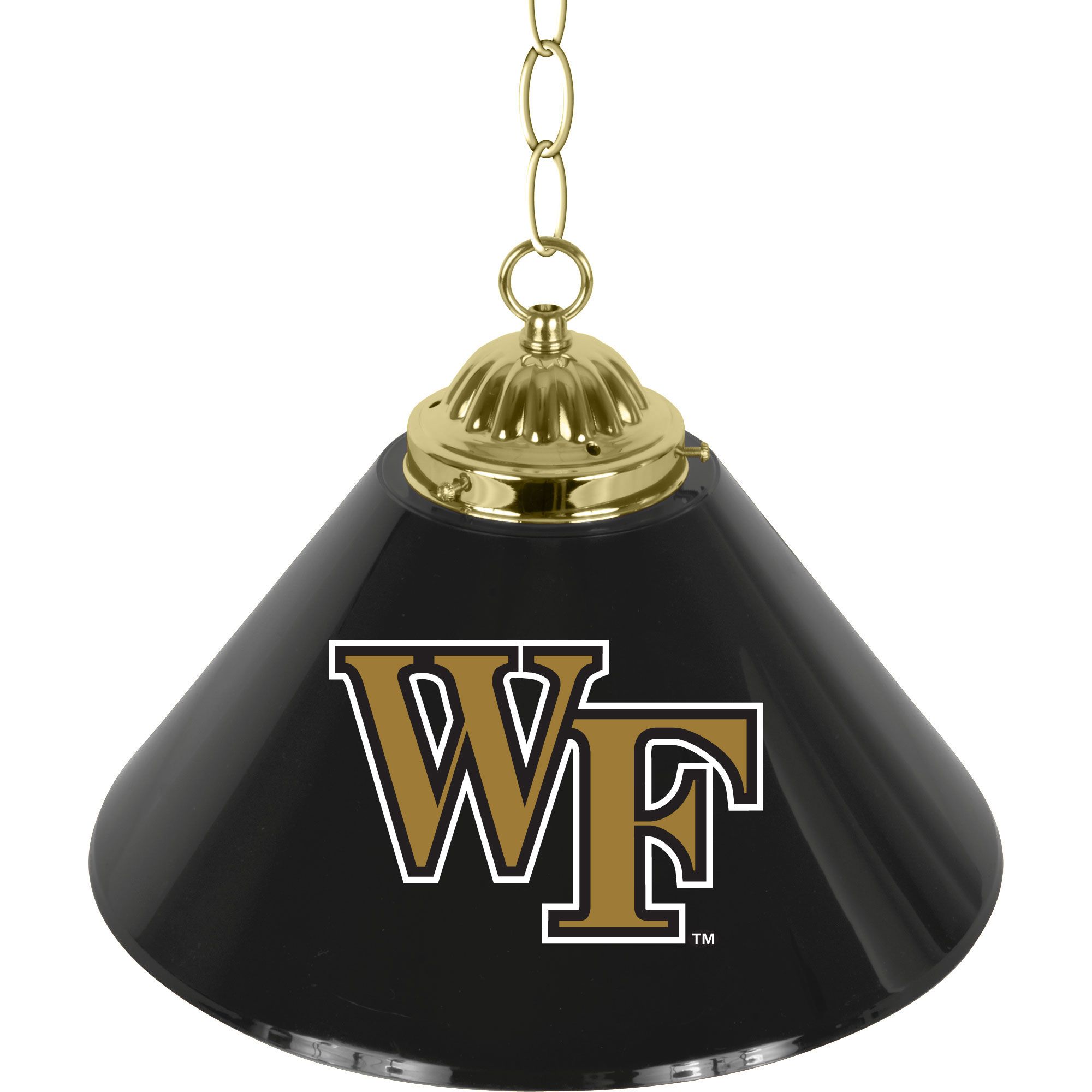 Trademark Global Wake Forest University Single Shade Bar Lamp - 14 inch