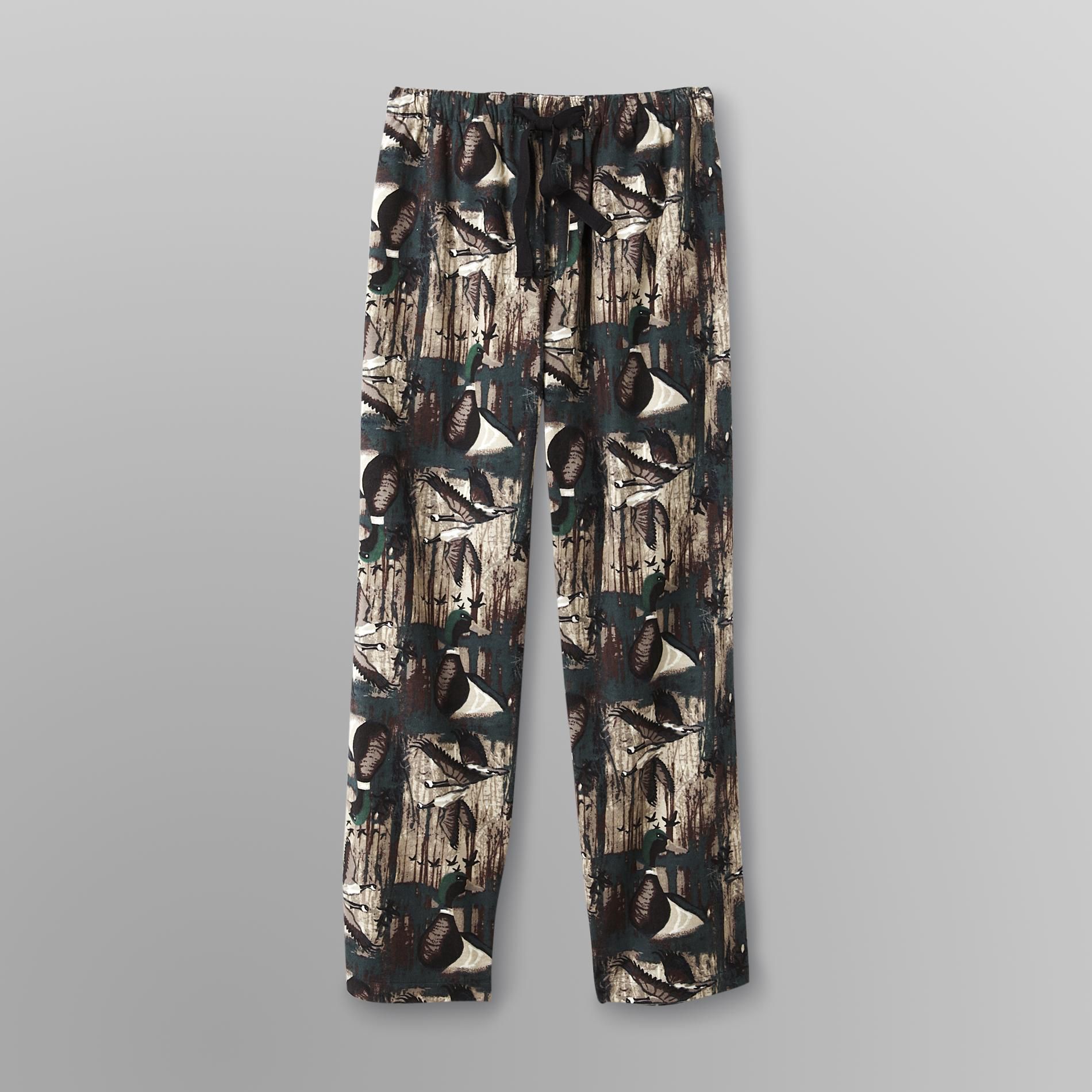 Covington Men's Flannel Pajama Pants - Duck Camouflage