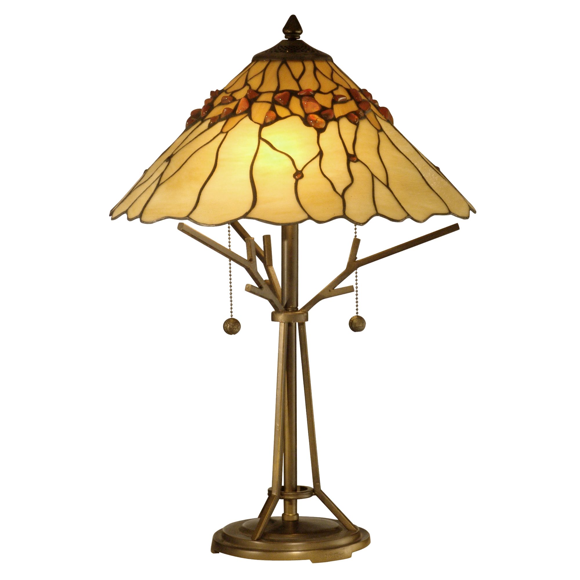 Dale Tiffany Branch Base Tiffany Table Lamp