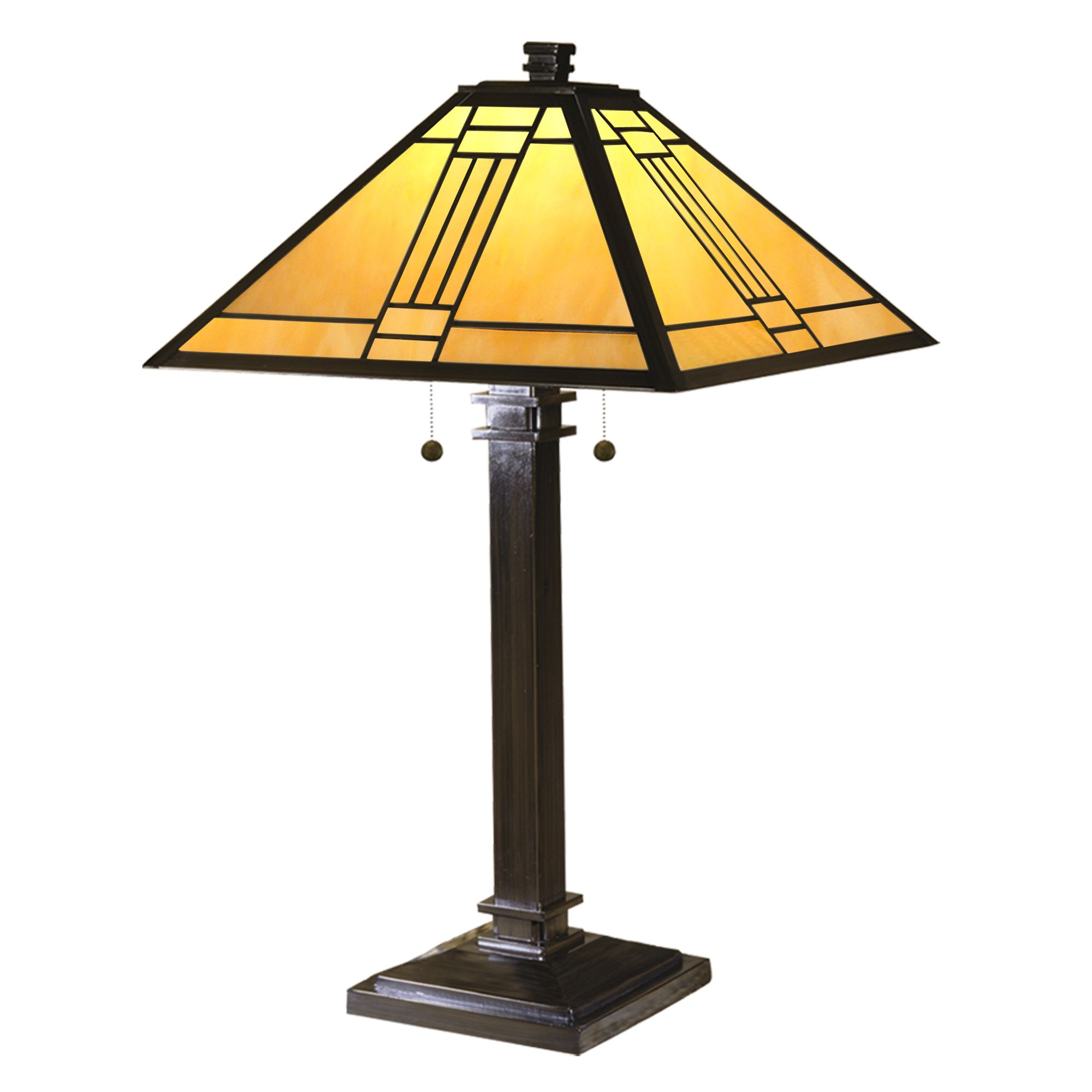 Dale Tiffany Noir Mission Table Lamp