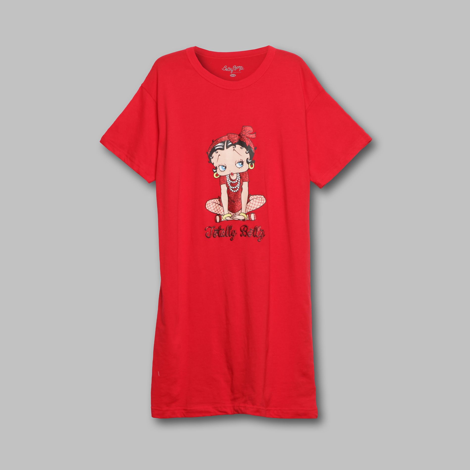Betty Boop Women&#8217;s Pajamas Dorm Shirt  Short Sleeves