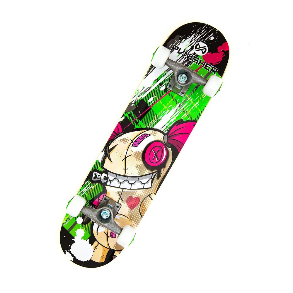 Punisher Skateboards  Jinx 31.5-inch Complete Skateboard