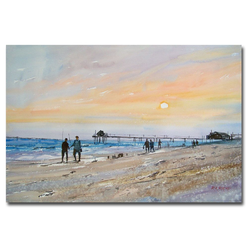 Trademark Global Ryan Radke 'Florida Sunset' Canvas Art