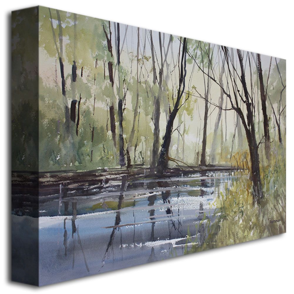 Trademark Global Ryan Radke 'Pine River Reflections' Canvas Art