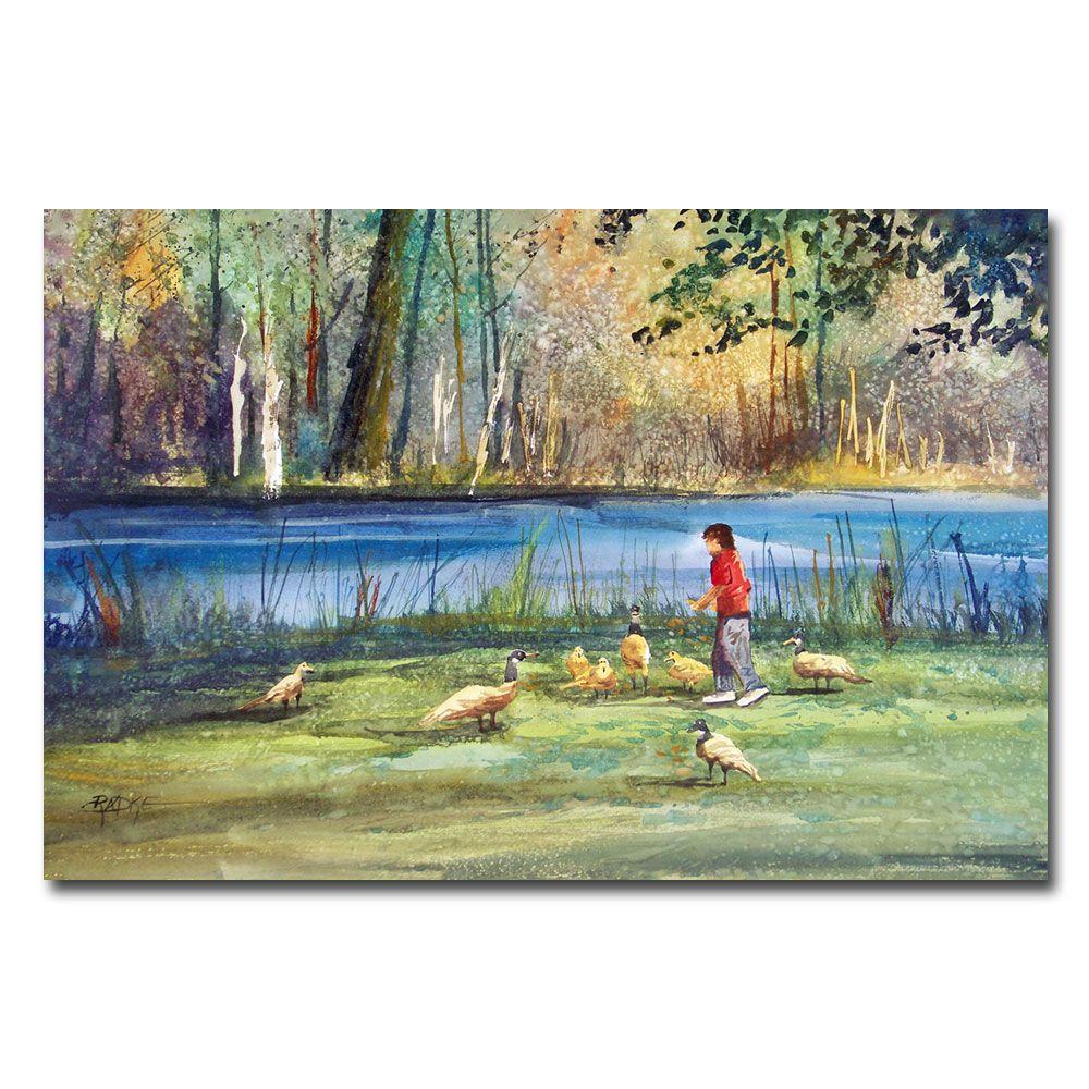 Trademark Global Ryan Radke 'Wautoma Mill Pond' Canvas Art