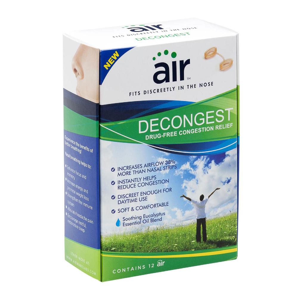 AIR ™ Essentials Decongest - Advanced Nasal Breathing Aid  12ct