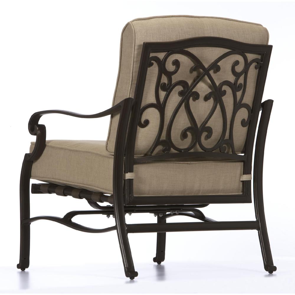 LaZBoy Outdoor Halley 4pc Seating Set with Lighted Table