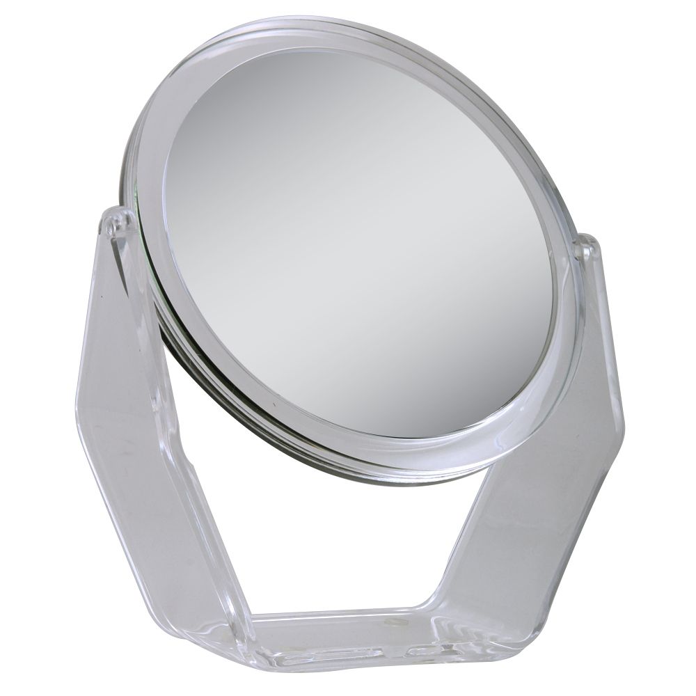 Zadro Dual sided swivel vanity acrylic 1X & 8X magnification