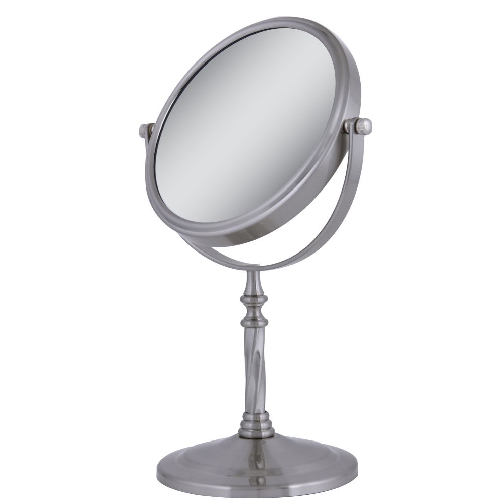 Zadro Two-sided swivel vanity mirror 1X & 5X magnification