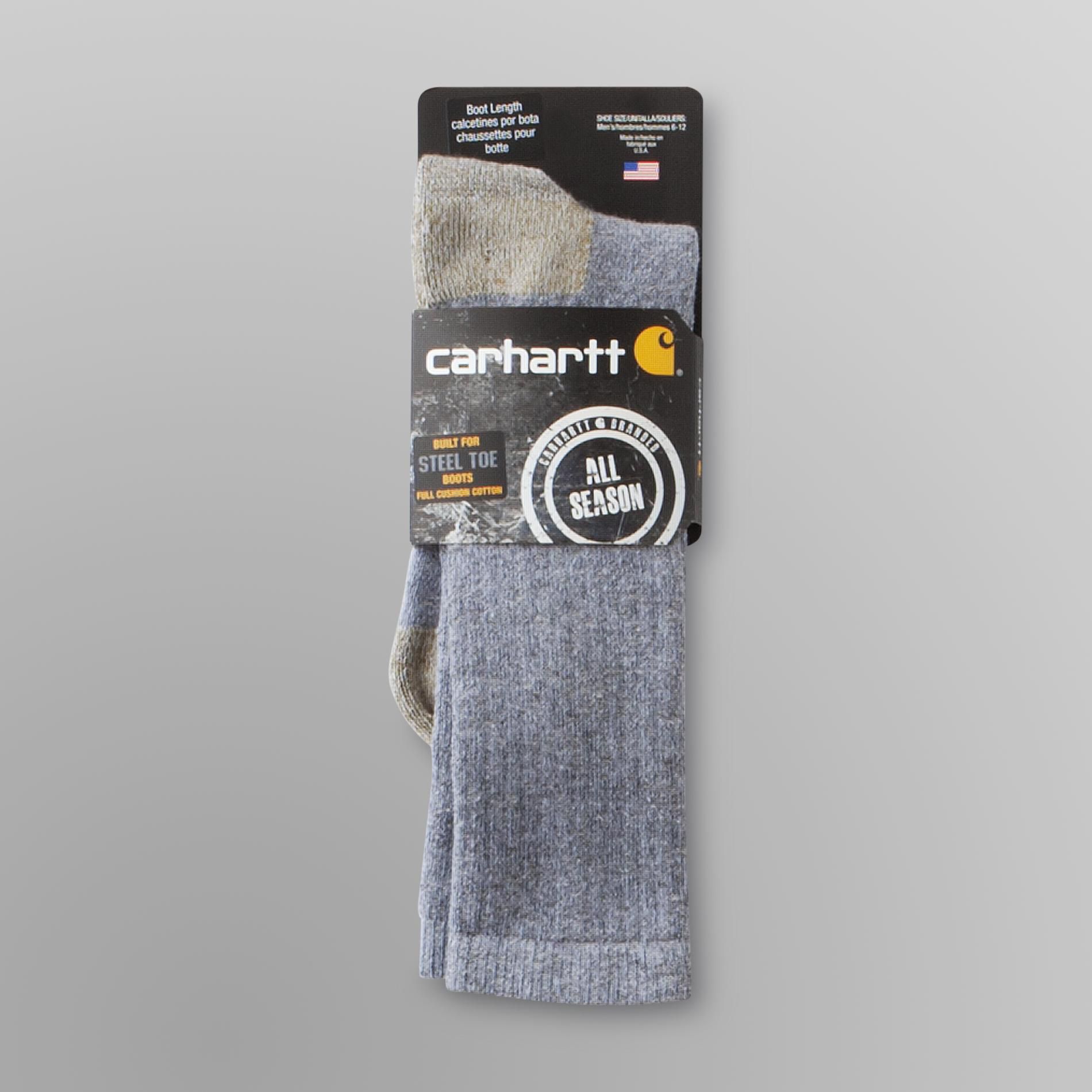 Carhartt Men's Full-Cushion Work Socks - Steel Toe