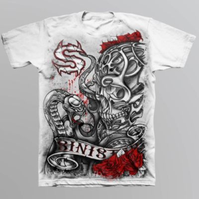 Sinister Young Men's Graphic T-Shirt - Tattoo