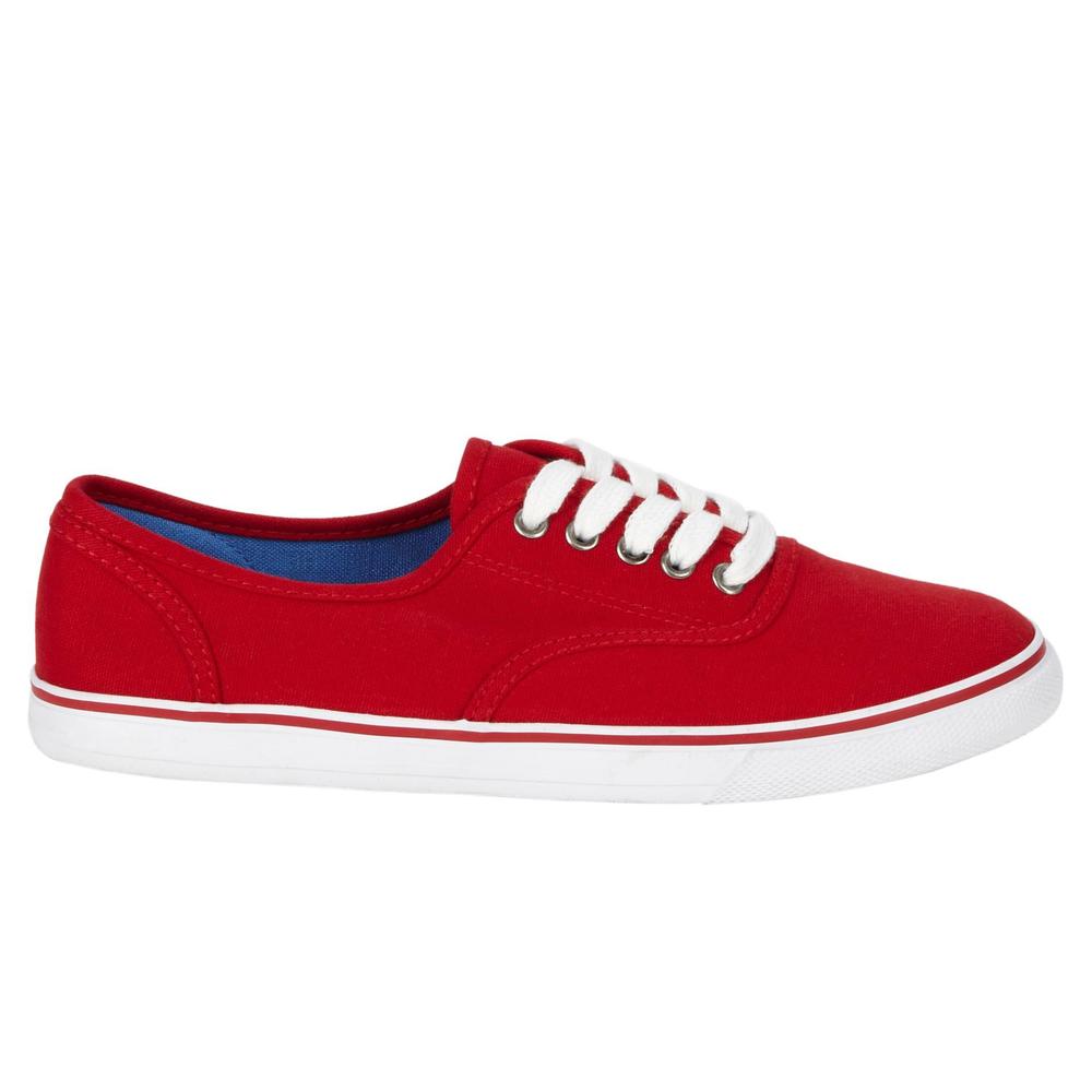 Bongo Women's Seattle Casual Canvas - Red
