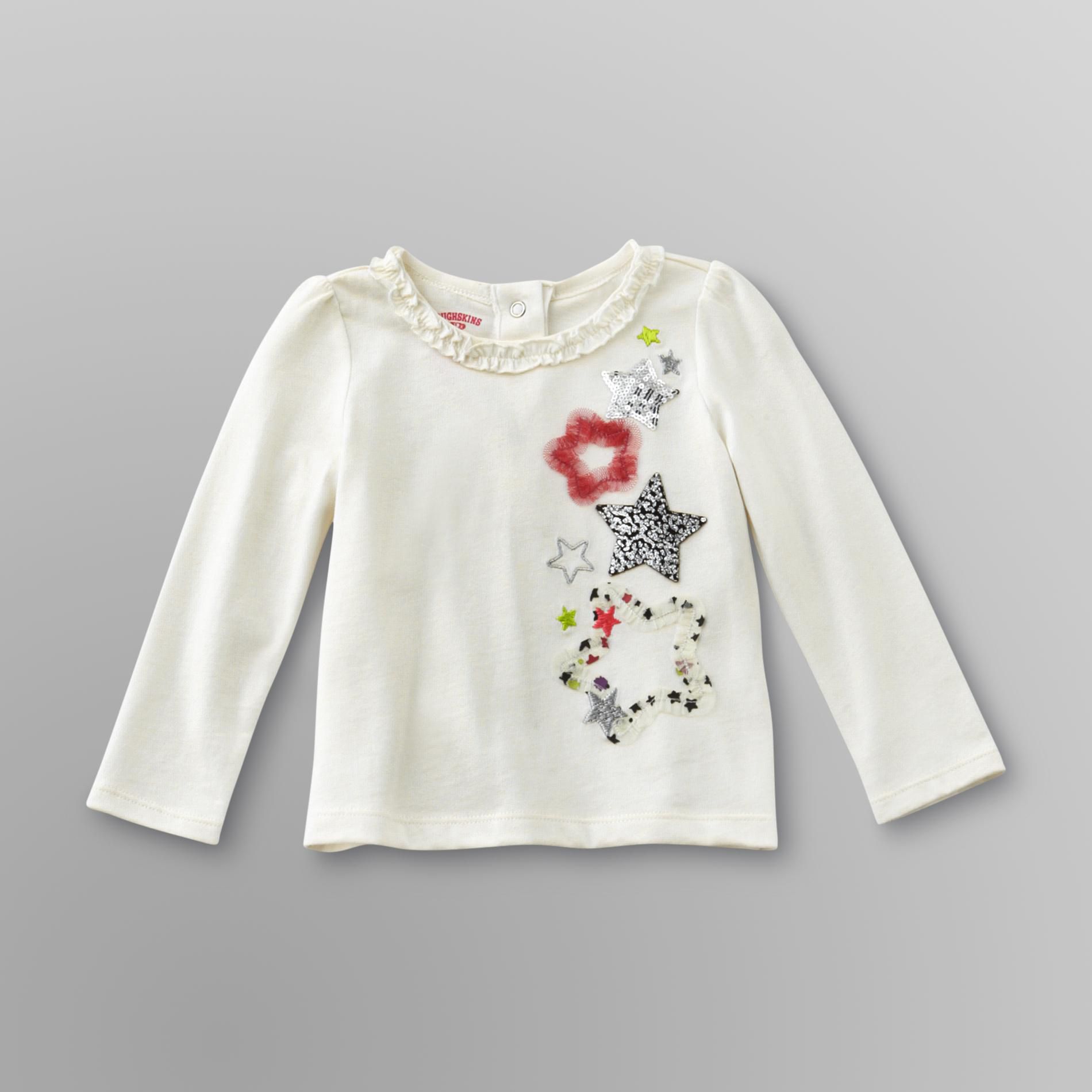 Toughskins Infant & Toddler Girl's Sparkle Star Shirt