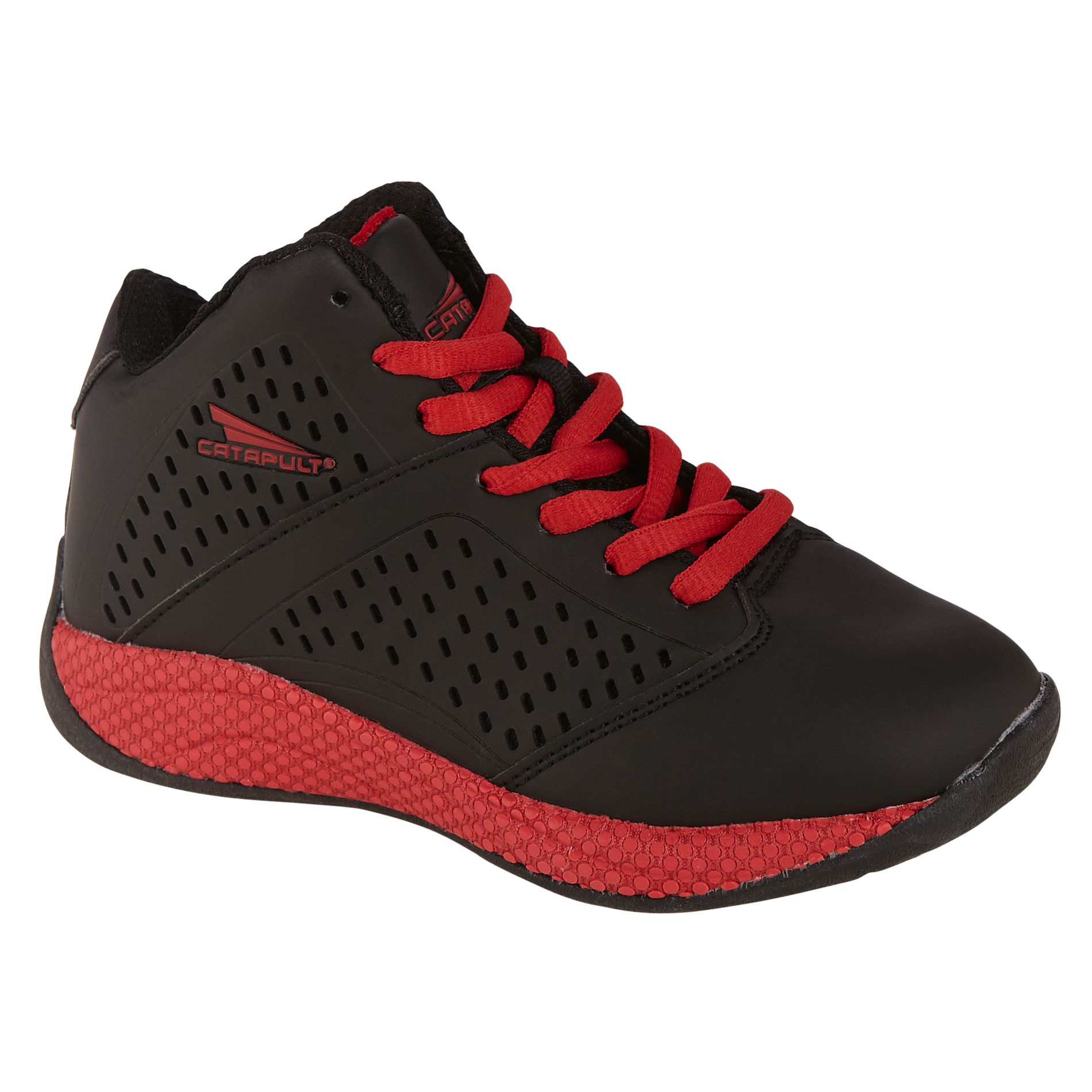 CATAPULT Boy's Bounce Athletic Shoe Black/Red