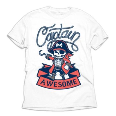 Route 66 Boy's Graphic T-Shirt - Captain Awesome