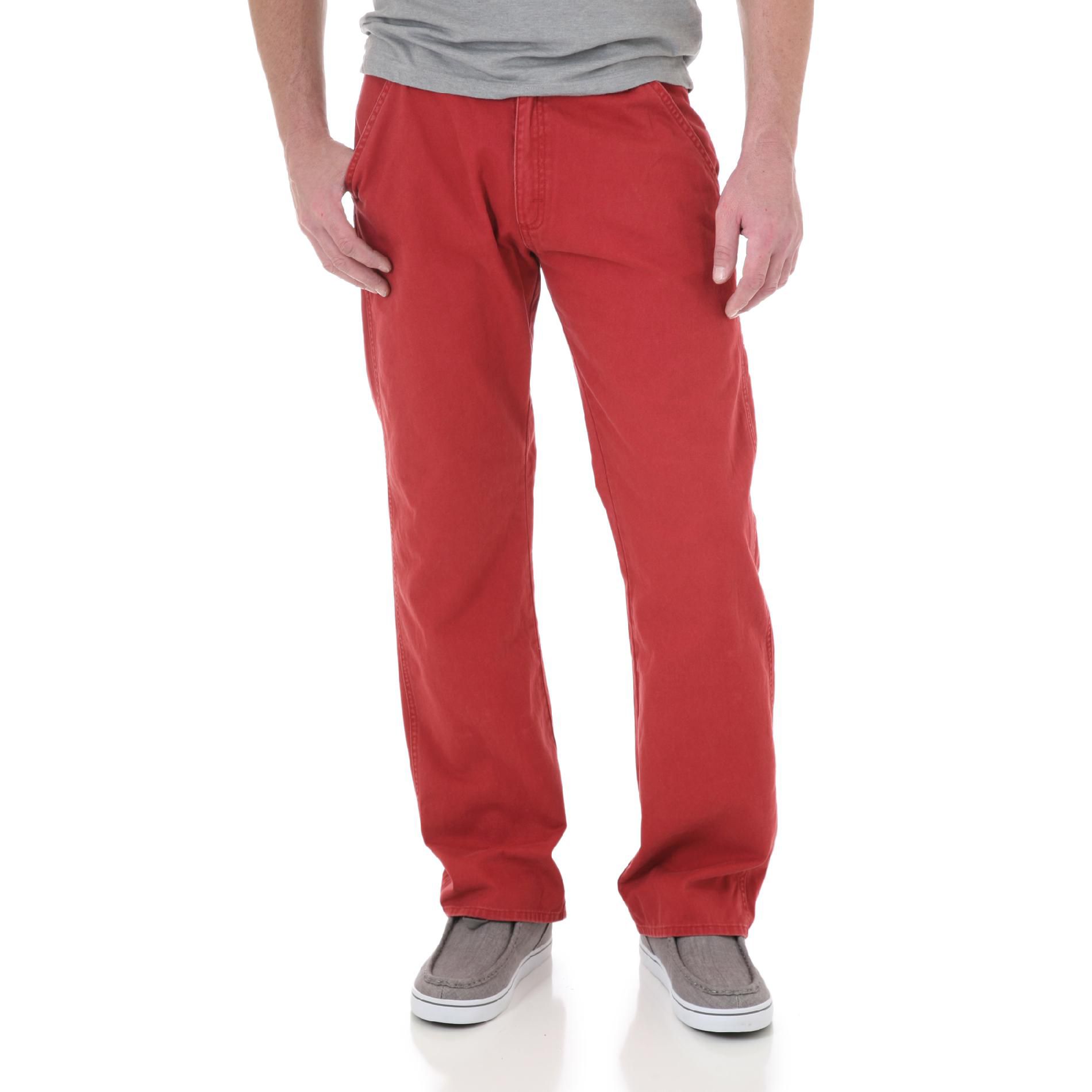 Wrangler Men's Burnt Red Pants