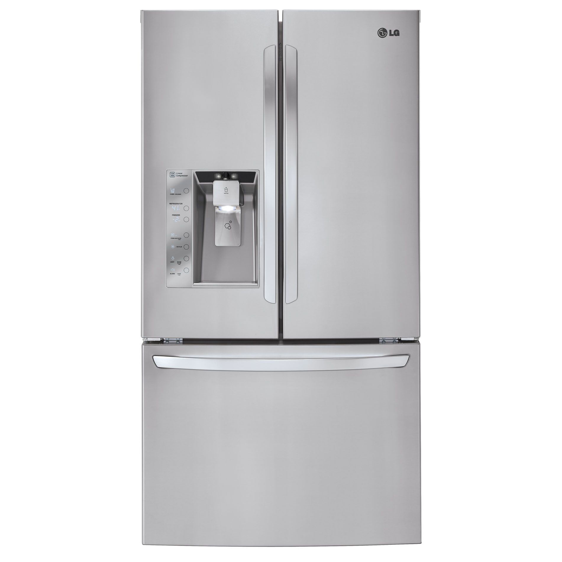 LG LFX33975ST 33 cu. ft. French Door BottomFreezer Refrigerator w/ Smart Cooling Plus