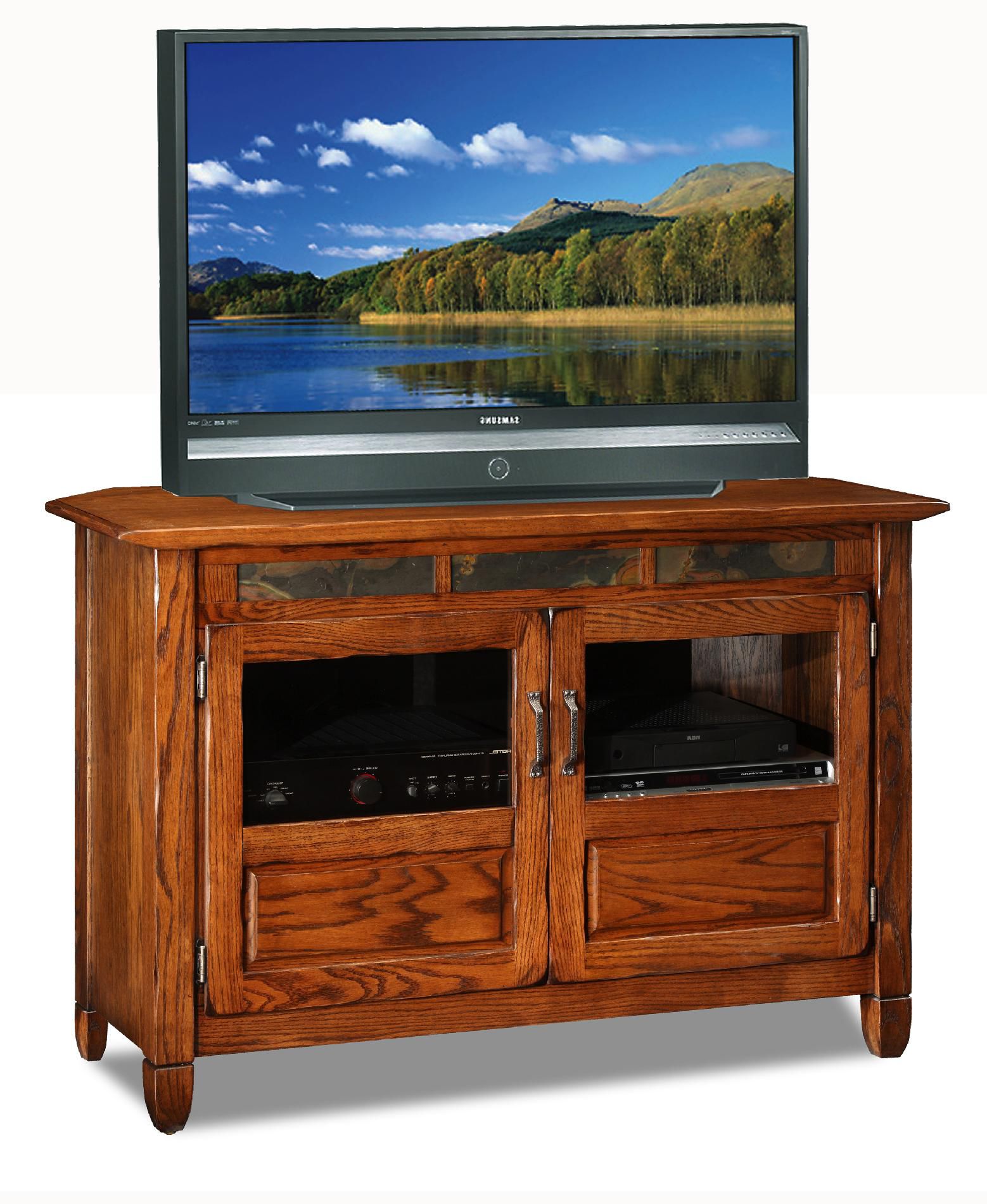 Leick Riley Holliday 46" TV Stand/Tall - Distressed Rustic ...