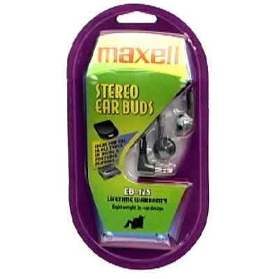 Maxell EB-125 Stereo Ear Buds, 1 set