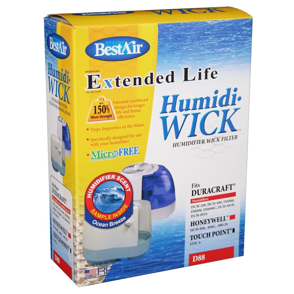 BestAir D88 Humidi-WICK Humidifier Wick Filter
