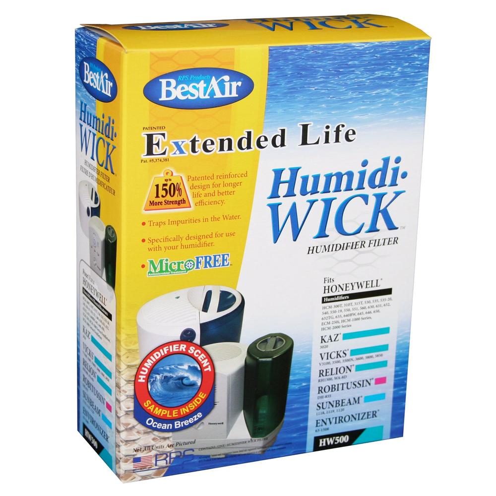 BestAir HW500 Humidi-WICK Humidifier Wick Filter
