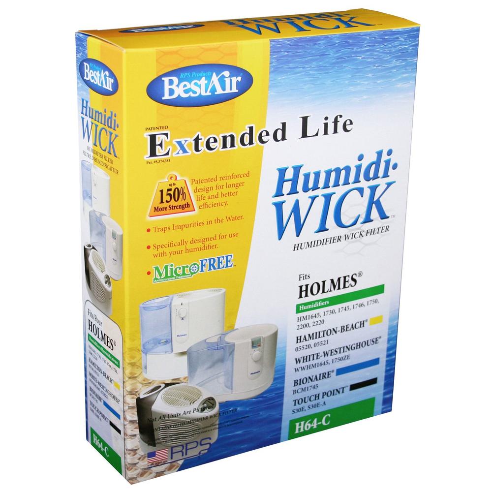 BestAir H64C HumidiWICK Humidifier Wick Filter