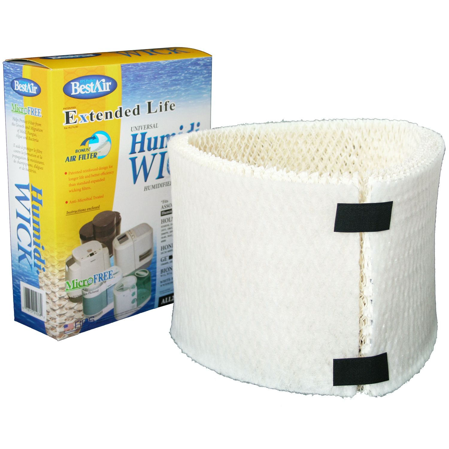 Lot of 2 BestAir ALL2 Universal Humidifier WICK Filter Holmes