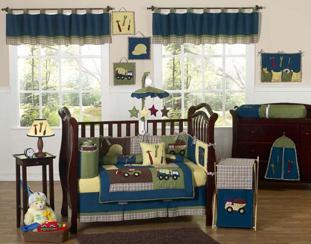 construction nursery decor