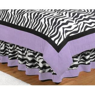 Sweet Jojo Designs Zebra Purple Collection 4pc Twin ...