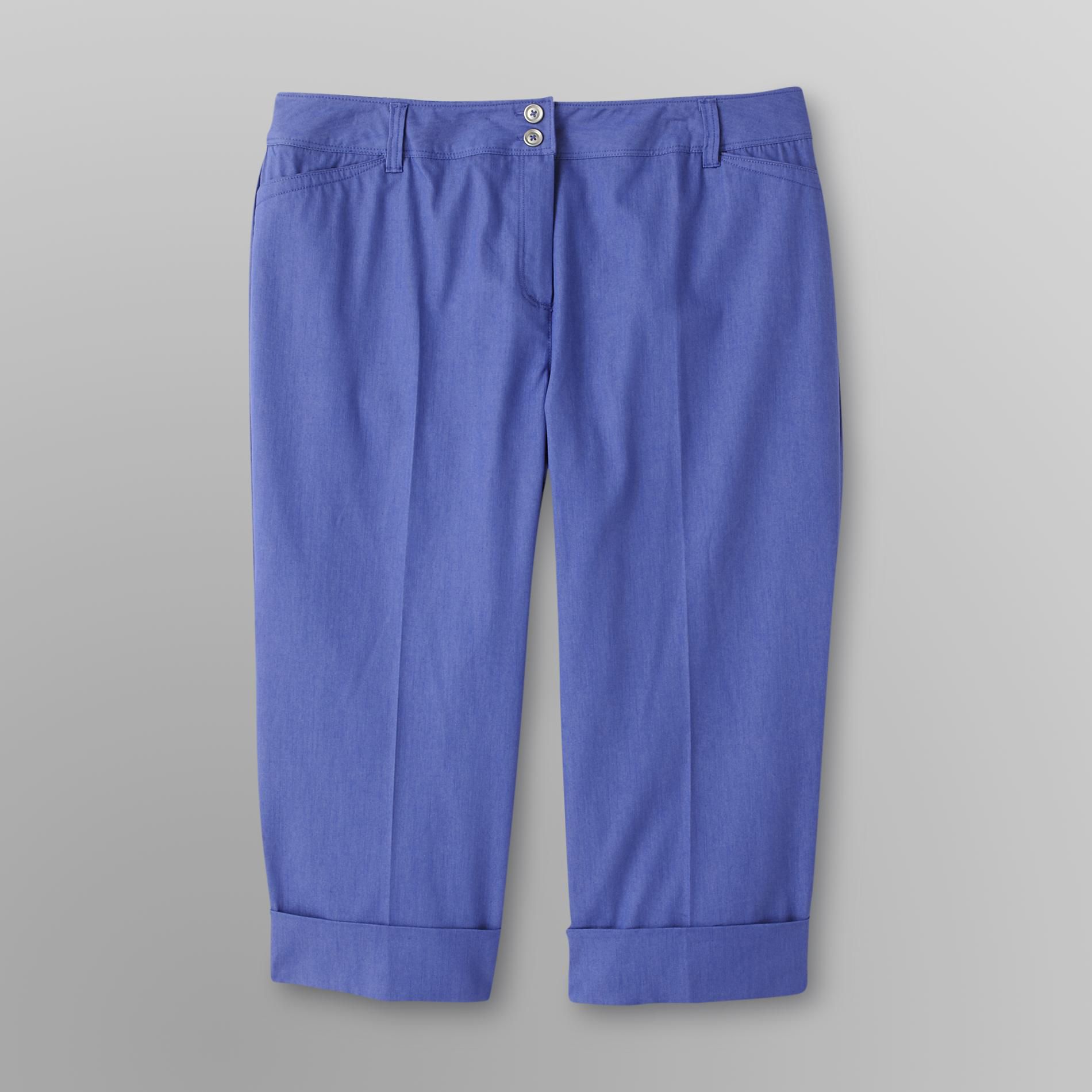 zac &#38; rachel woman Women's Plus Cuffed Crop Pants
