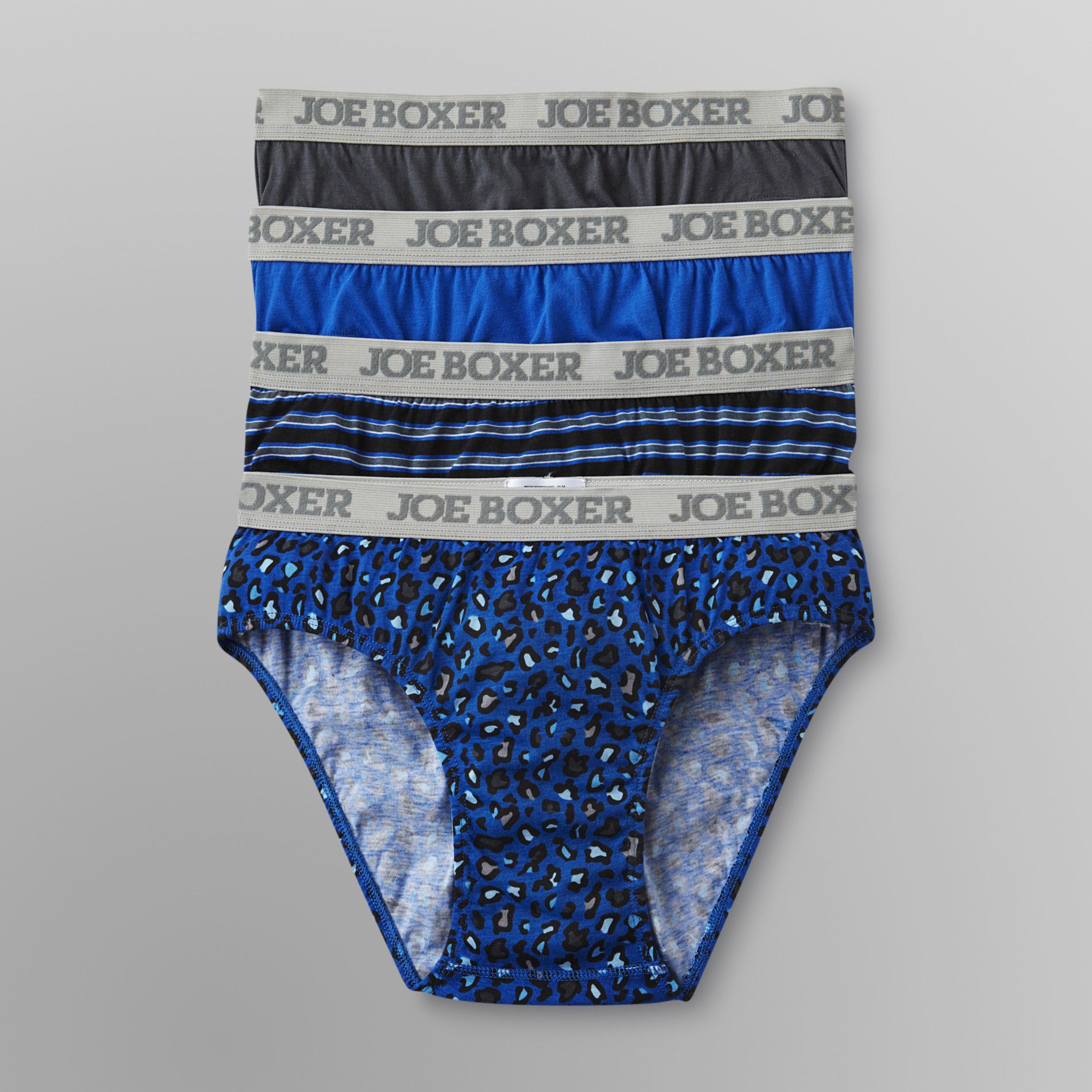 Joe Boxer 4-Pack Men's Low-Rise Briefs