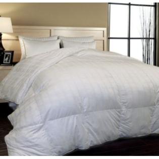 Blueridge Home Fashions 600 Thread Count Window Pane Alternative