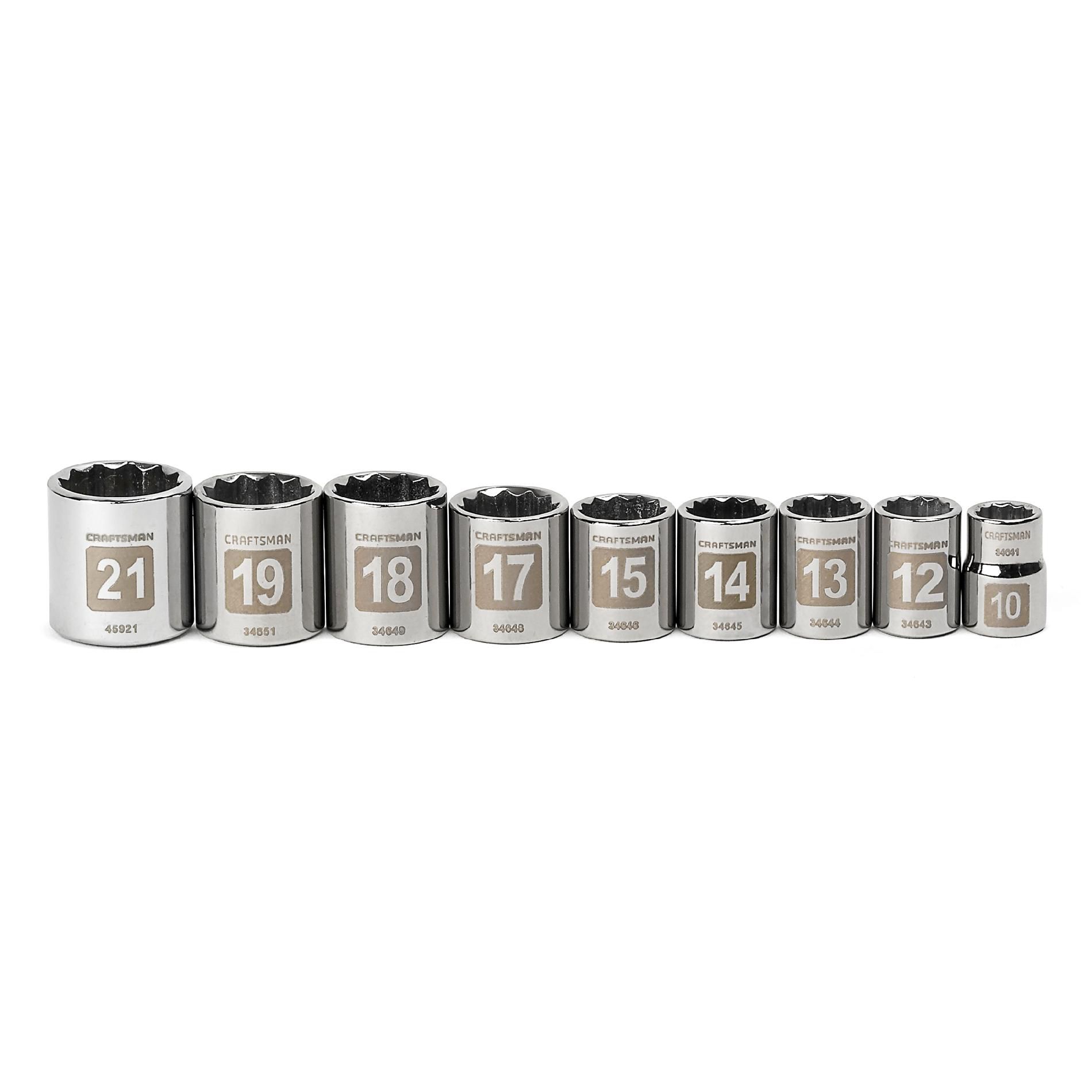 Craftsman 9pc. 3/8